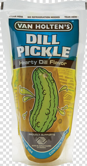 Dill Pickle Png   Pickle In A Bag  Transparent Png