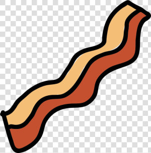 Bacon Meat Barbecue Clip Art   Transparent Background Bacon Clipart  HD Png Download