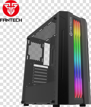 High Quality Cheap Pc Gaming Rgb Middle Tower Case   Fantech Case Cg 71  HD Png Download