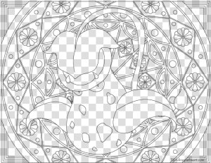 Coloring Page Pokemon Victreebel  HD Png Download