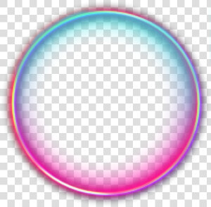  roda  circulo  neon   Circle  HD Png Download