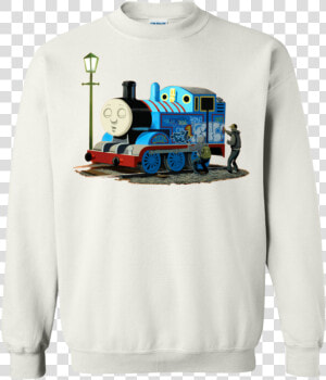 Banksy Thomas The Tank Engine Sweatshirt Sweatshirts   Thomas The Tank Engine  HD Png Download