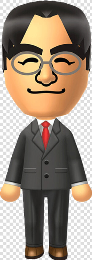 Mii Character   Satoru Iwata  HD Png Download