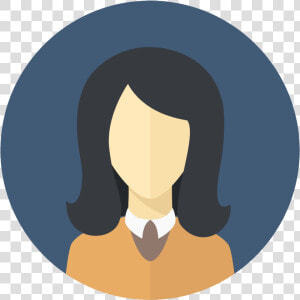 Time Shift Software   Flat Icon Student Girl  HD Png Download