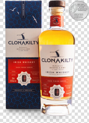 Clonakilty Port Cask Finish Irish Whiskey  HD Png Download