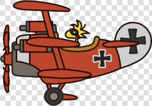  avioneta   Peanuts Red Baron Plane  HD Png Download