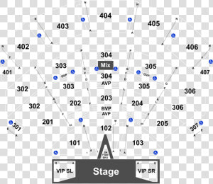 Transparent Seating Chart Clipart   Park Theater Park Mgm Seating Chart  HD Png Download