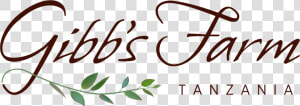 Gibb S Farm   Gibbs Farm Tanzania Logo  HD Png Download