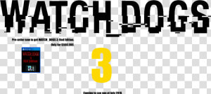 Watch Now Png   Watch Dogs 3 Logo Png  Transparent Png