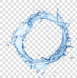 Splash Water Stock Photography Drop   Transparent Water Splash Circle  HD Png Download