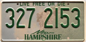 New Hampshire License Plate  HD Png Download