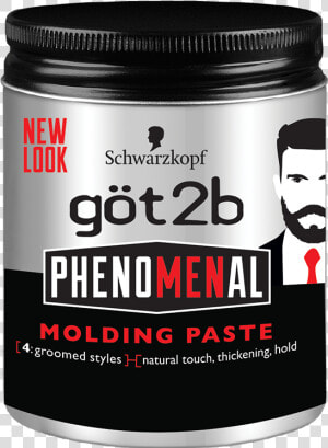 Got2b 2018 Product 970x1400phenomenal Molding Paste   Schwarzkopf Phenomenal  HD Png Download