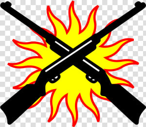 Crossed Rifles Png  Transparent Png