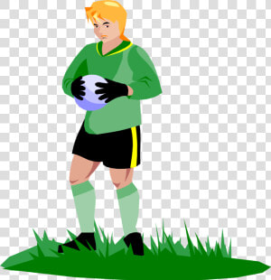 Plant costume clothing   Soccer Goalie Clipart  HD Png Download