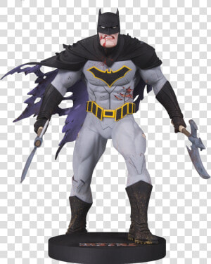 Dc Designer Series Metal Batman Statue By Capullo   Batman Dark Nights Metal Statue  HD Png Download