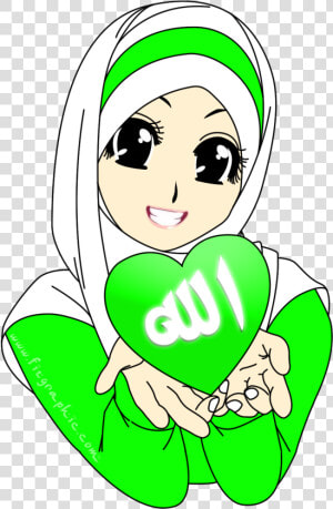 Takumim Which Muslim Anime Girl Pic You Like Most   Art Muslim Hijab Cartoon  HD Png Download