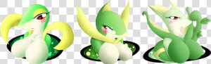 Snivy Line Busts   Pikachu Rule 34  HD Png Download