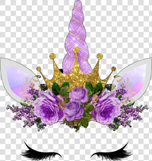 Clipart Flower Unicorn   Unicorn Face Transparent Background  HD Png Download