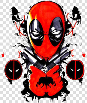 Deadpool Png Simple   Vector Deadpool Png  Transparent Png