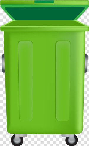 Waste Container Recycling Bin   Transparent Garbage Can Clipart  HD Png Download