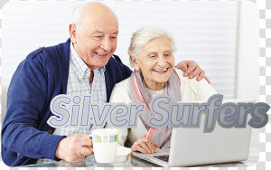 Silver Surfer Old Person  HD Png Download