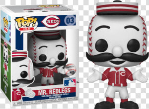 Redlegs Cincinnati Reds Funko Pop Vinyl Figure   Mr Redlegs Funko Pop  HD Png Download