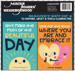 Mister Rogers Quotes Whimsical Version  Set Of 4   Mr Rogers Neighborhood  HD Png Download