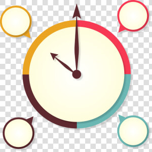 Infographic Clock Icon   Infográfico Relógio Png  Transparent Png