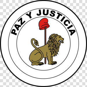 Paraguay Flag Paz Y Justicia  HD Png Download