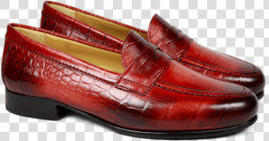 Loafers Marie 1 Croco Red Hrs   Slip on Shoe  HD Png Download