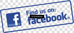 Find Us On Facebook Icon Png Transparent Background   Find Us On Facebook  Png Download