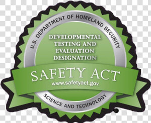 Act Certification Homeland Security  HD Png Download