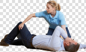 First Aid Recovery Position Helps A Person Breath data caption   First Aid  HD Png Download