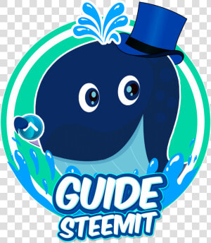 Guide Steemit Whale Con Aleta Y Upvote   Blue Whale Cartoon  HD Png Download