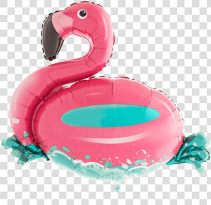 Foil Supershape Floatie Flamingo Balloon  HD Png Download