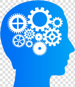 Thinking Brain Gears Vector Illustration   Brain Men Vs Women  HD Png Download