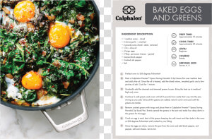 Calphalon Recipe Cards 002  HD Png Download