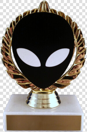 Alien Vector Cut Logo Trophy On Marble Trophy Schoppy   Trophy  HD Png Download