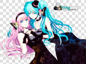 Hatsune Miku  amp  Megurine Luka  HD Png Download