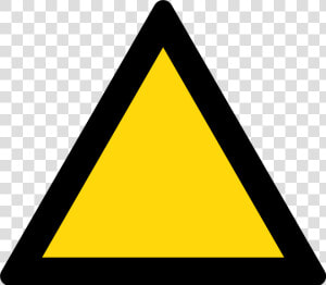 Triangle Warning Sign   Yellow Triangle Warning Sign  HD Png Download