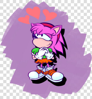 Clip Art Download Amy Rose Sonic Style   Amy Rose  HD Png Download