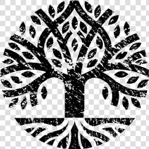 Black And White Tree Of Life Png Transparent Black   Dos Ceibas Tulum Logo  Png Download