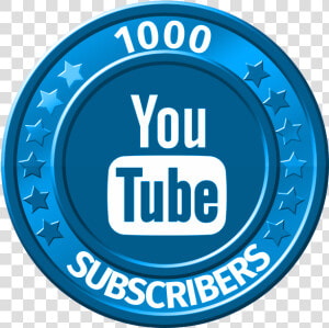 Get 1000 Youtube Subscribers   1000 Followers On Youtube  HD Png Download