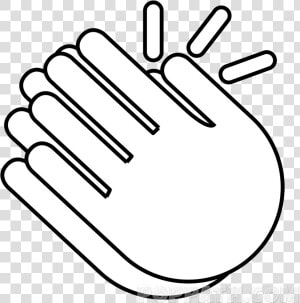 Drawing Of Hands Clapping  HD Png Download