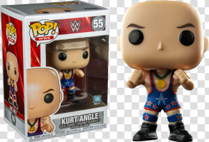 Kurt Angle In Ring Gear Pop Vinyl Figure   Funko Pop Kurt Angle  HD Png Download