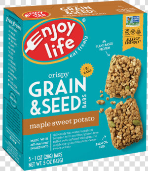 Grain  amp  Seed Bars   Enjoy Life Foods  HD Png Download