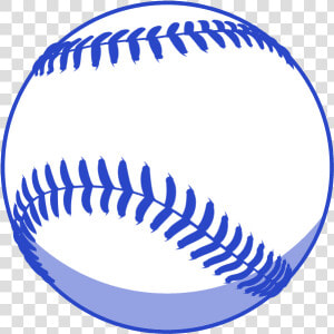 Transparent Baseball Ball Stitch Clipart   Baseball With Blue Stitching  HD Png Download