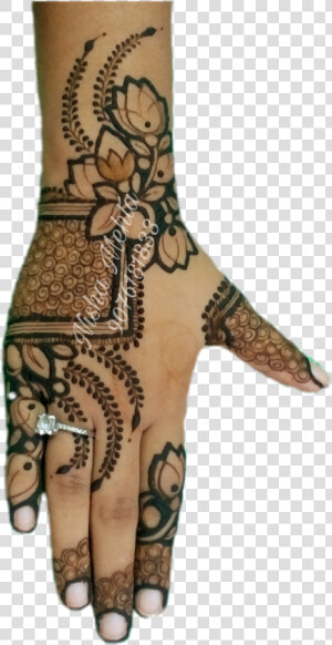 Mehndi Design By Monika Jain  HD Png Download