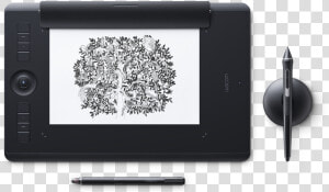 Wacom Intuos Pro Medium Black Pth660  HD Png Download