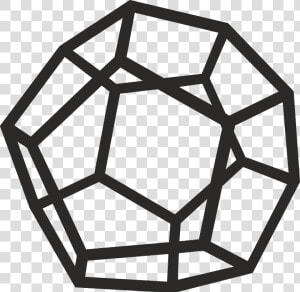 Dodecahedron Vector Free  HD Png Download